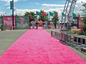 outdoor aisle runner