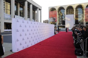 Event rug for the New York City Ballet Fall Gala to Celebrate Ballet and Fashion