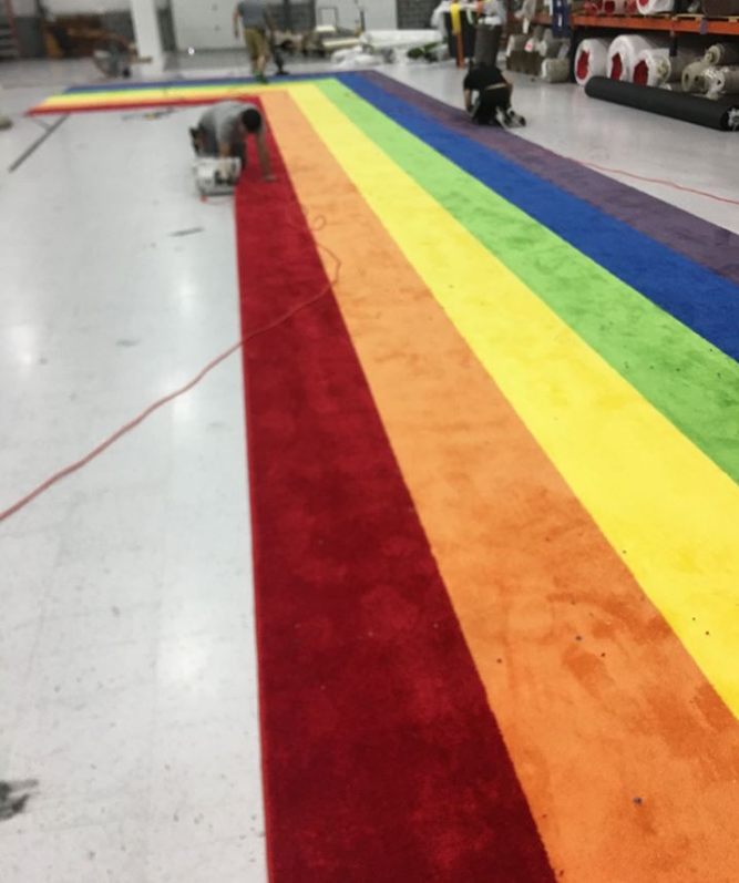 Rainbow Aisle Runner