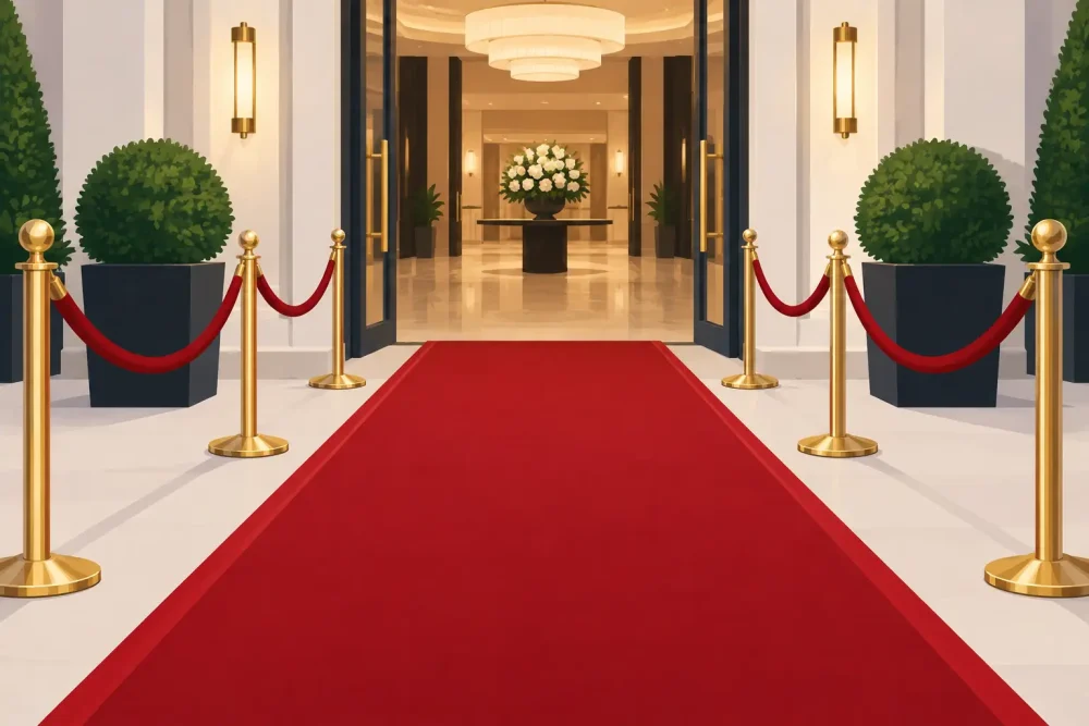 Choosing a Carpet Runner for a Gala Entrance