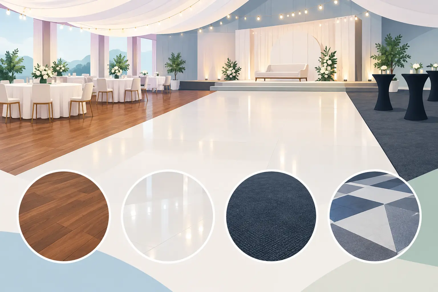 Event Flooring Trends That Set the Scene