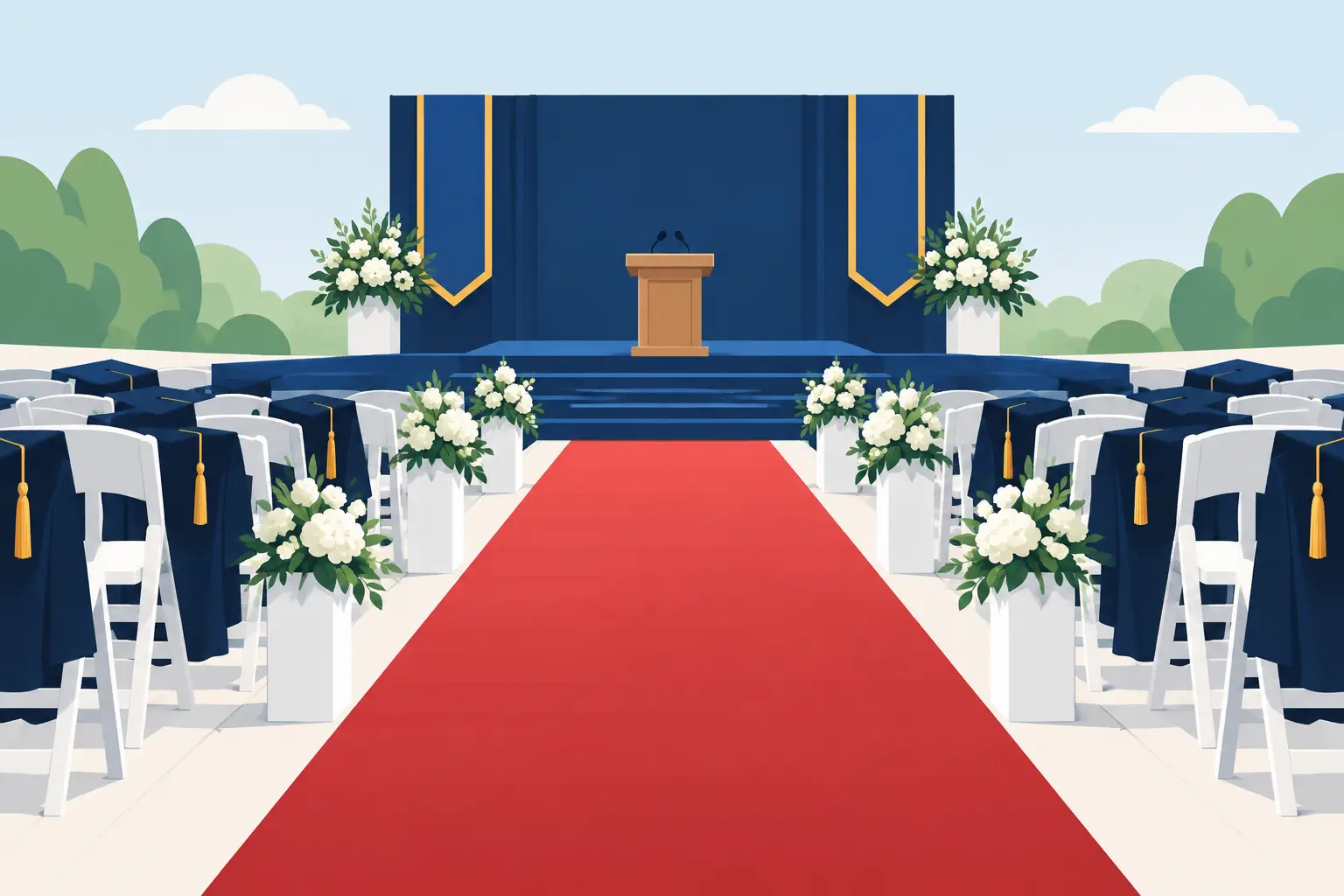 Graduation Ceremony Aisle Runner Planning Guide