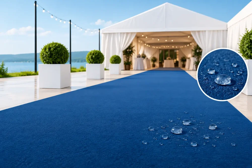 Waterproof Outdoor Event Carpet That Performs